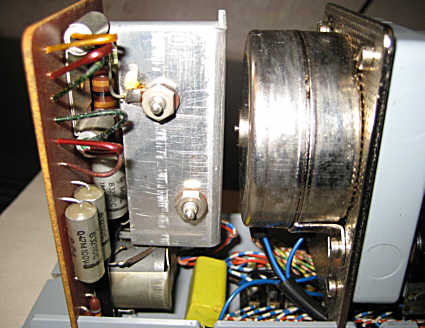 Kleine RSM, innen Detail Tongenerator und Synchronmotor
